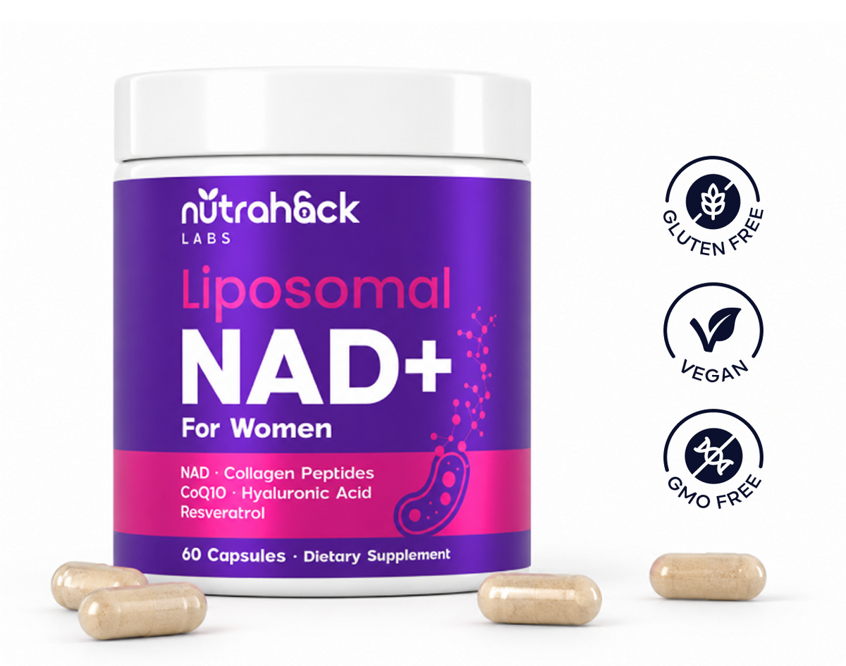 NutraHack Labs Liposomal NAD+ (Women)