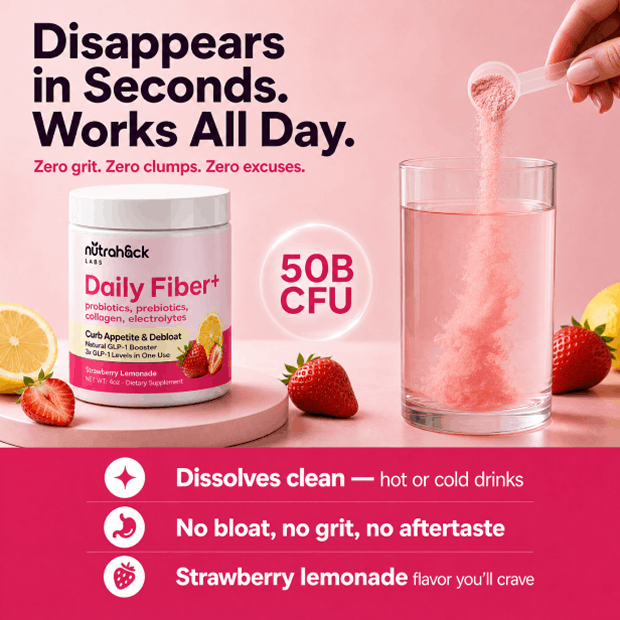NutraHack Labs Daily Fiber+